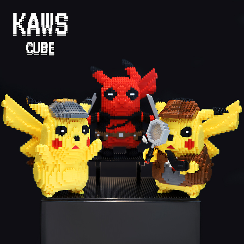 Pikachuブロック:デッドプール「198mm」0220-13