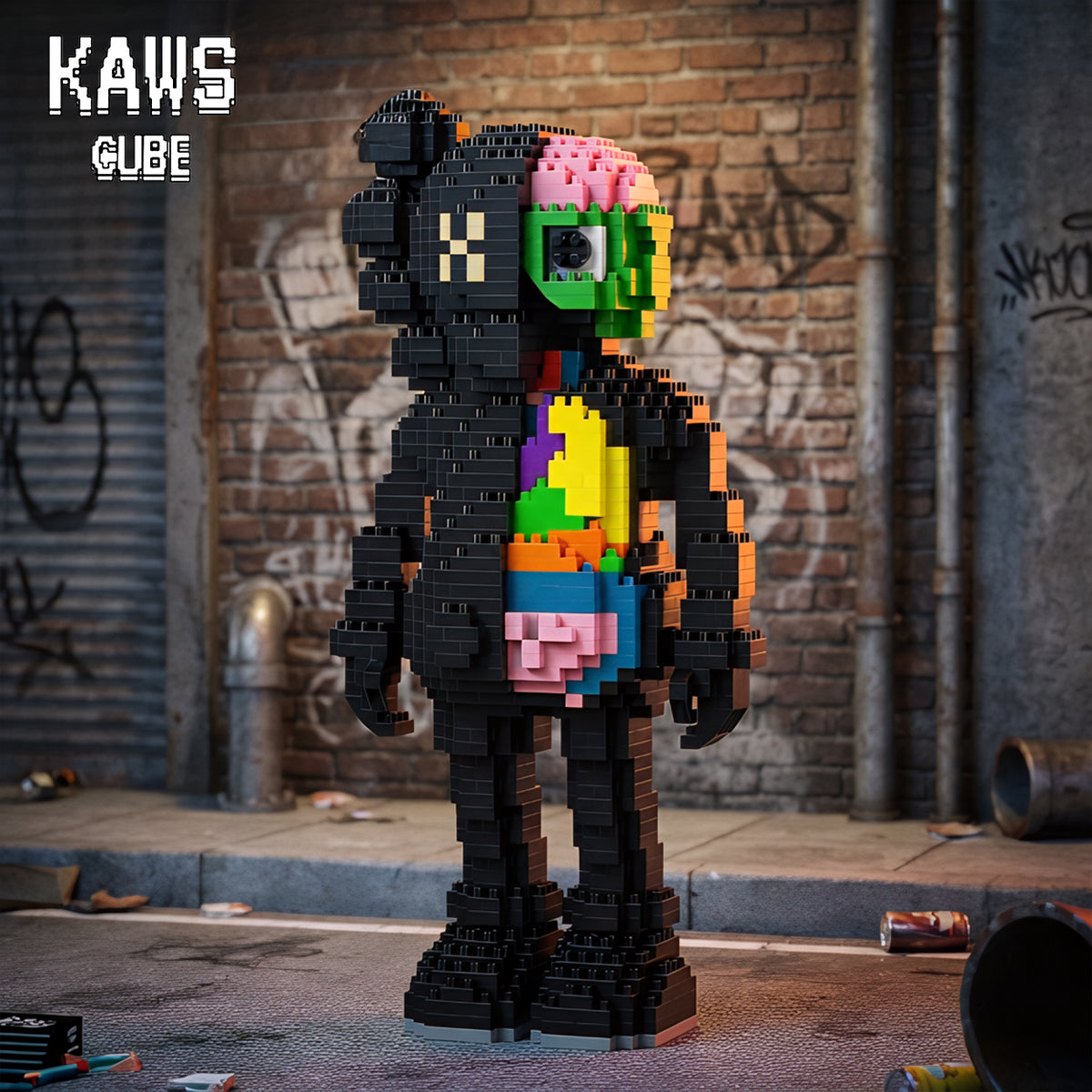カウズ KAWS  Dissected Companion： Nanoblock  ナノブロック「230mm」251224-1