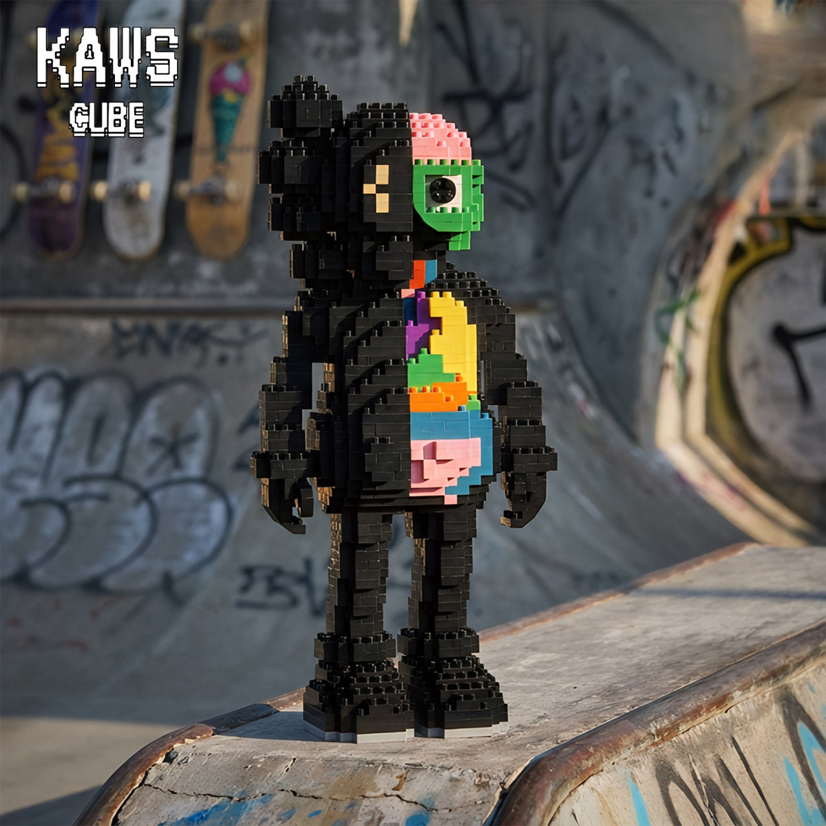 カウズ KAWS  Dissected Companion： Nanoblock  ナノブロック「230mm」251224-1